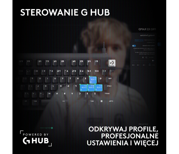 Logitech G PRO X2 TKL Rapid magenta - 1598665 - zdjęcie 9